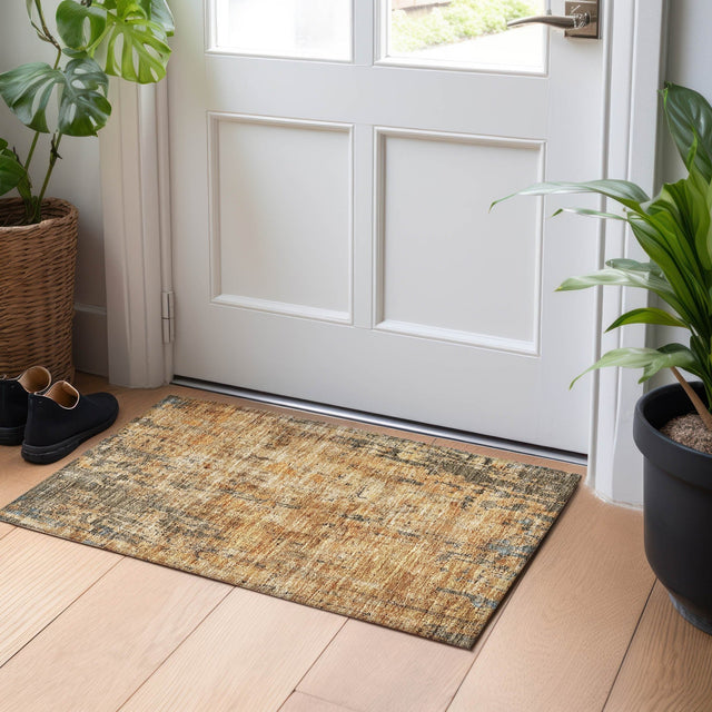 Dalyn Nouveau NV11 Copper Rug shown in a room