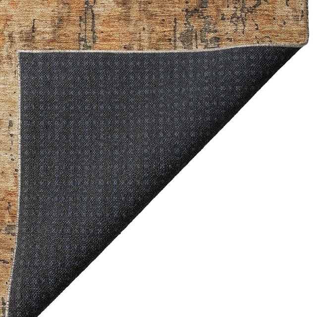 Dalyn Nouveau NV11 Copper Rug backing detail