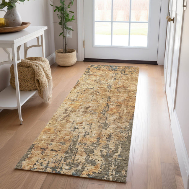 Dalyn Nouveau NV11 Copper Rug shown in a room