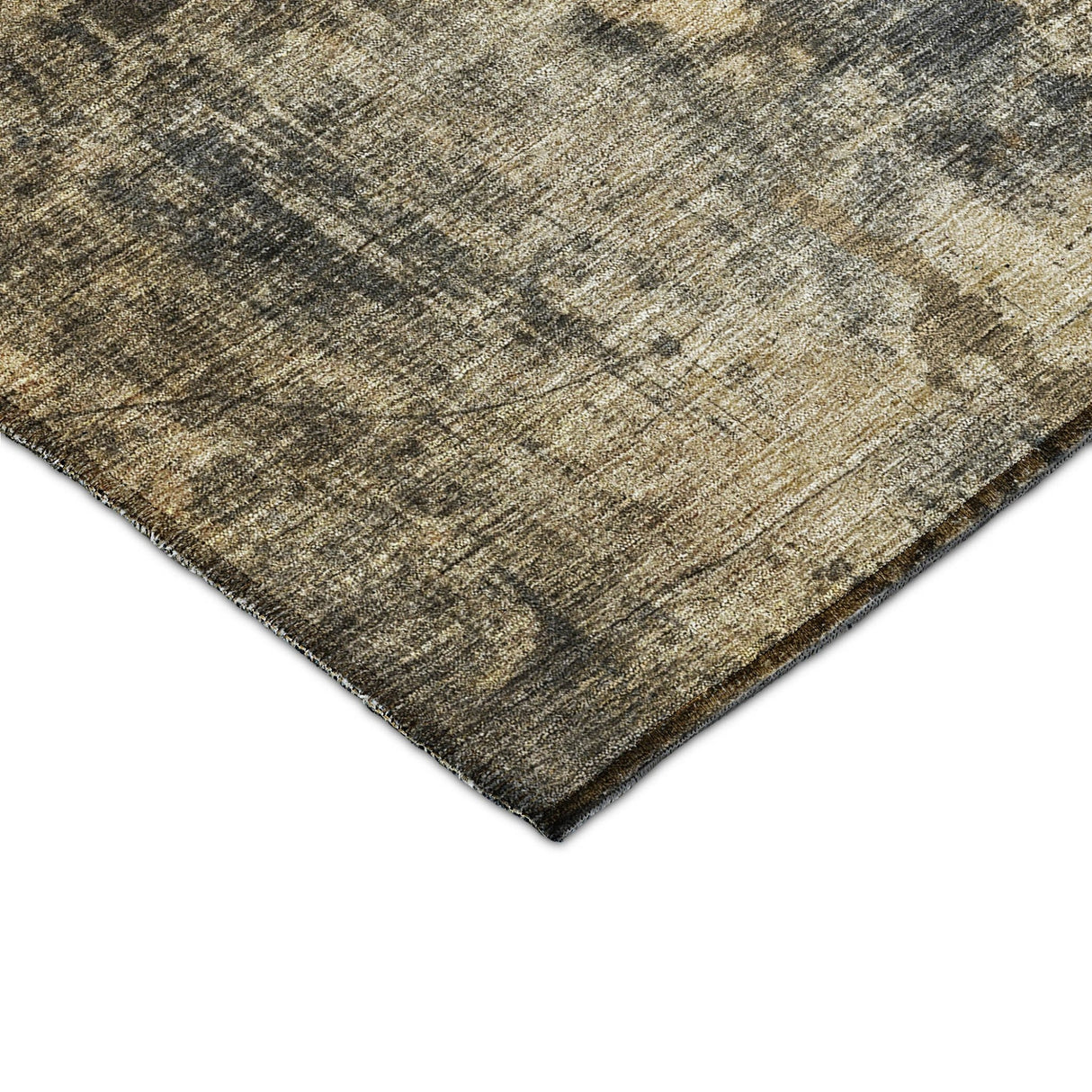 Dalyn Nouveau NV12 Gray Rug corner detail