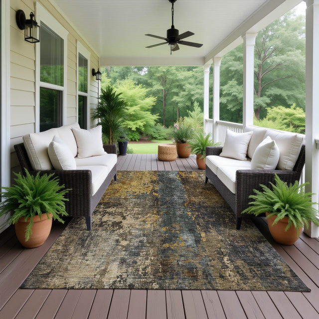 Dalyn Nouveau NV12 Gray Rug outdoor lifestyle image