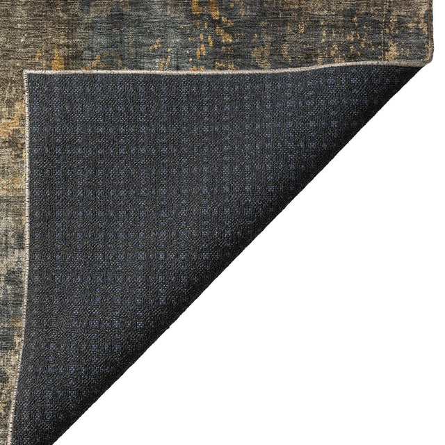 Dalyn Nouveau NV12 Gray Rug backing detail