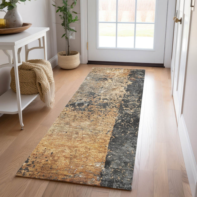 Dalyn Nouveau NV13 Copper Rug shown in a room