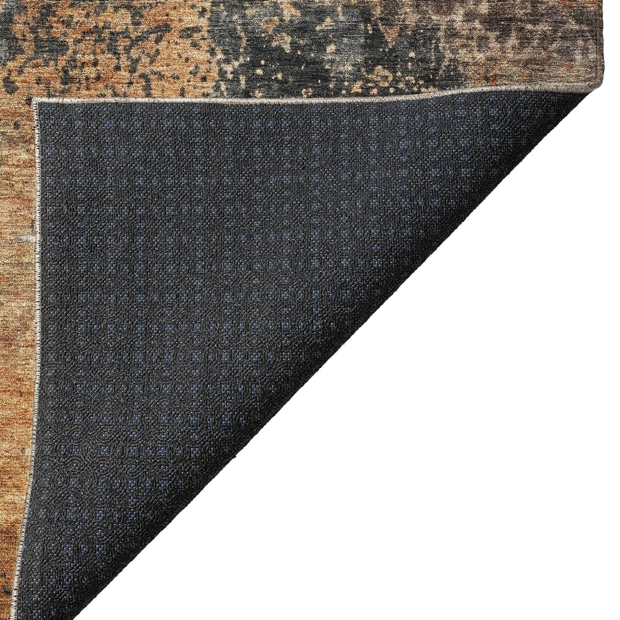 Dalyn Nouveau NV13 Copper Rug backing detail