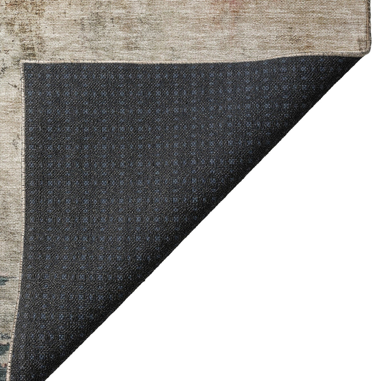 Dalyn Nouveau NV15 Taupe Rug backing detail