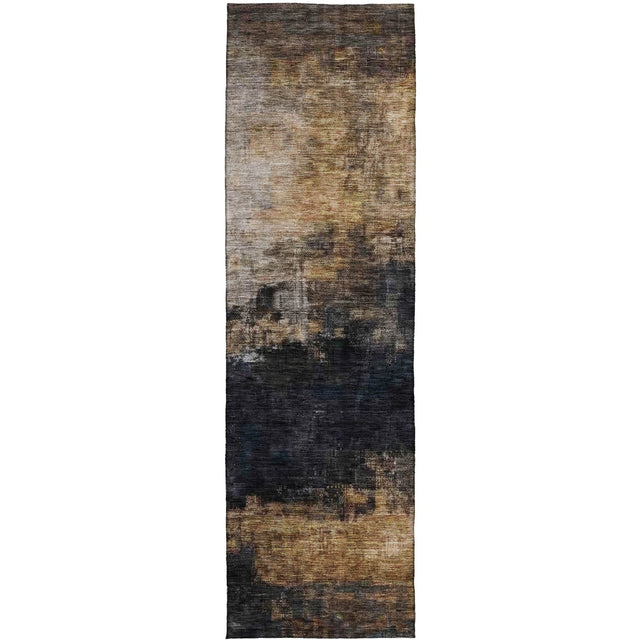 Dalyn Nouveau NV17 Charcoal Rug runner rug