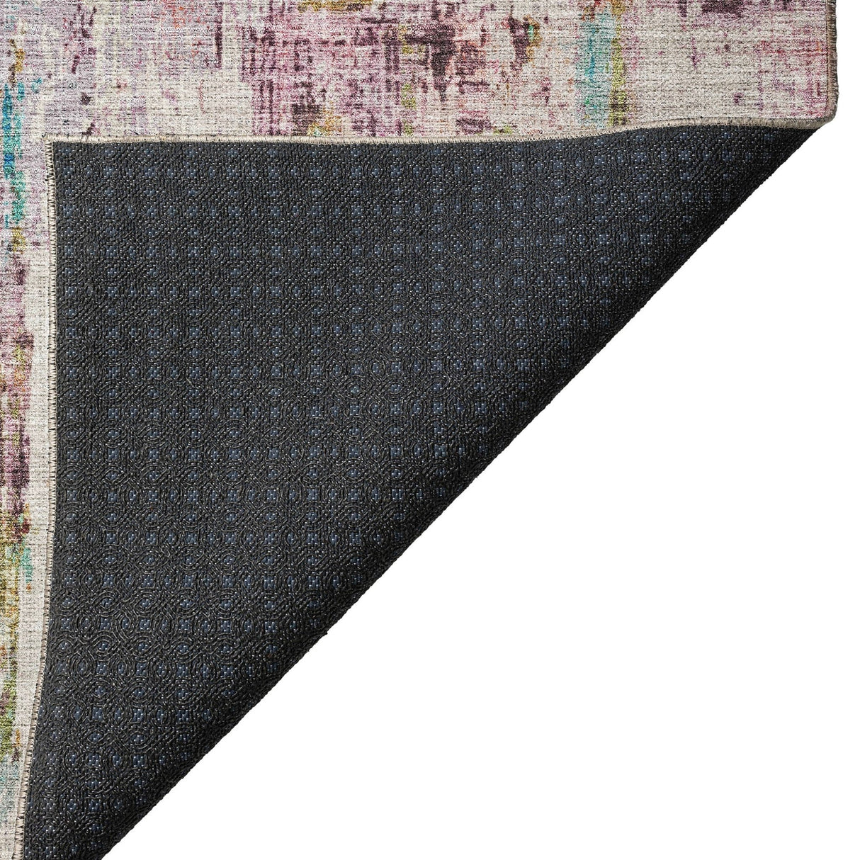 Dalyn Nouveau NV2 Lavender Rug backing detail