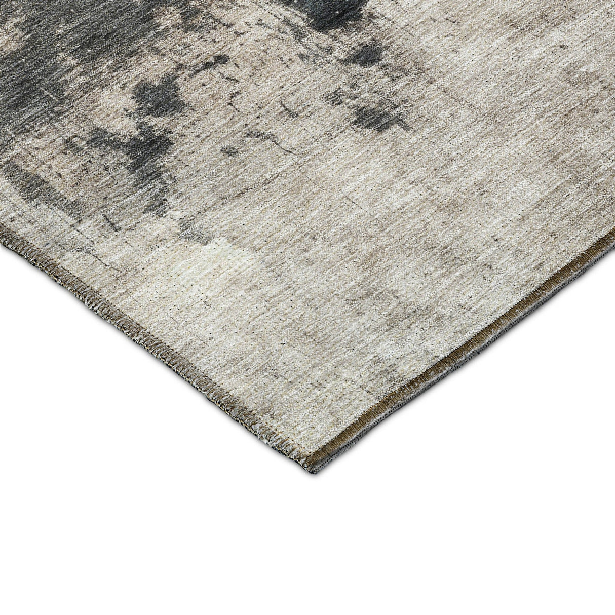 Dalyn Nouveau NV23 Taupe Rug corner detail