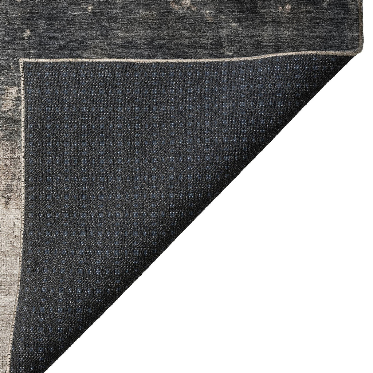 Dalyn Nouveau NV23 Taupe Rug backing detail