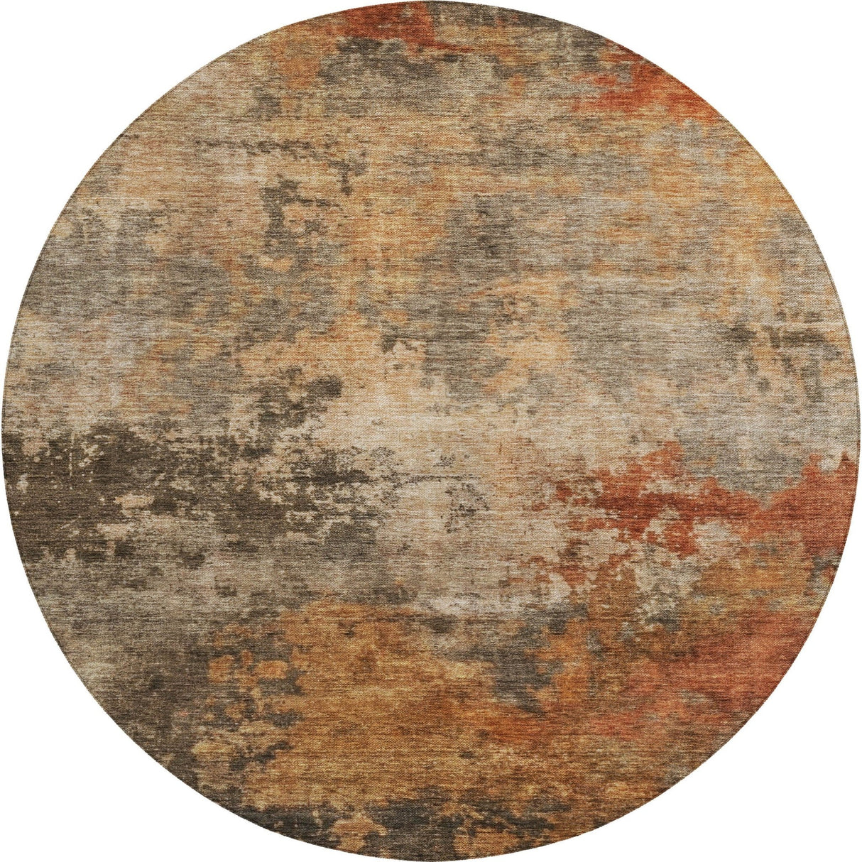 Dalyn Nouveau NV24 Khaki Rug round rug