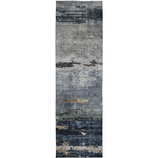 Dalyn Nouveau NV3 Navy Rug runner rug