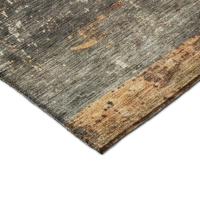 Dalyn Nouveau NV6 Fern Rug corner detail