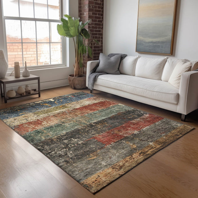 Dalyn Nouveau NV6 Fern Rug shown in a room