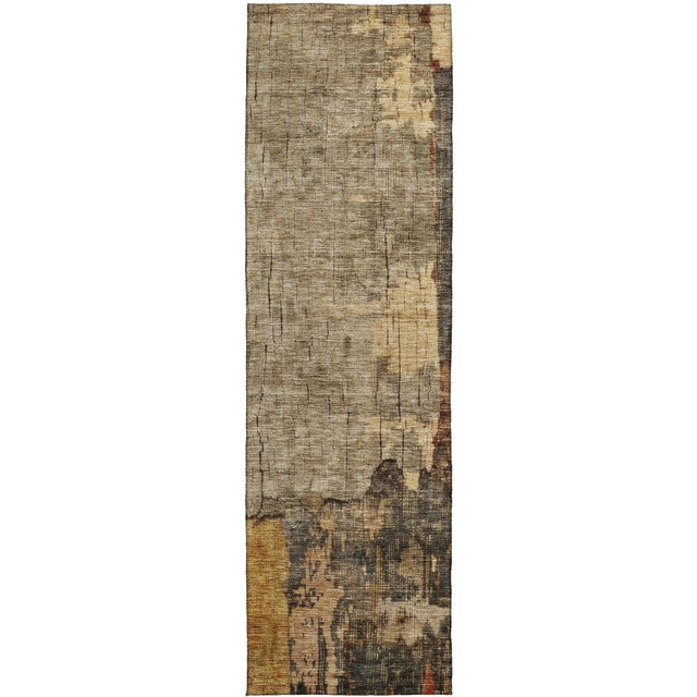 Dalyn Nouveau NV9 Khaki Rug runner rug