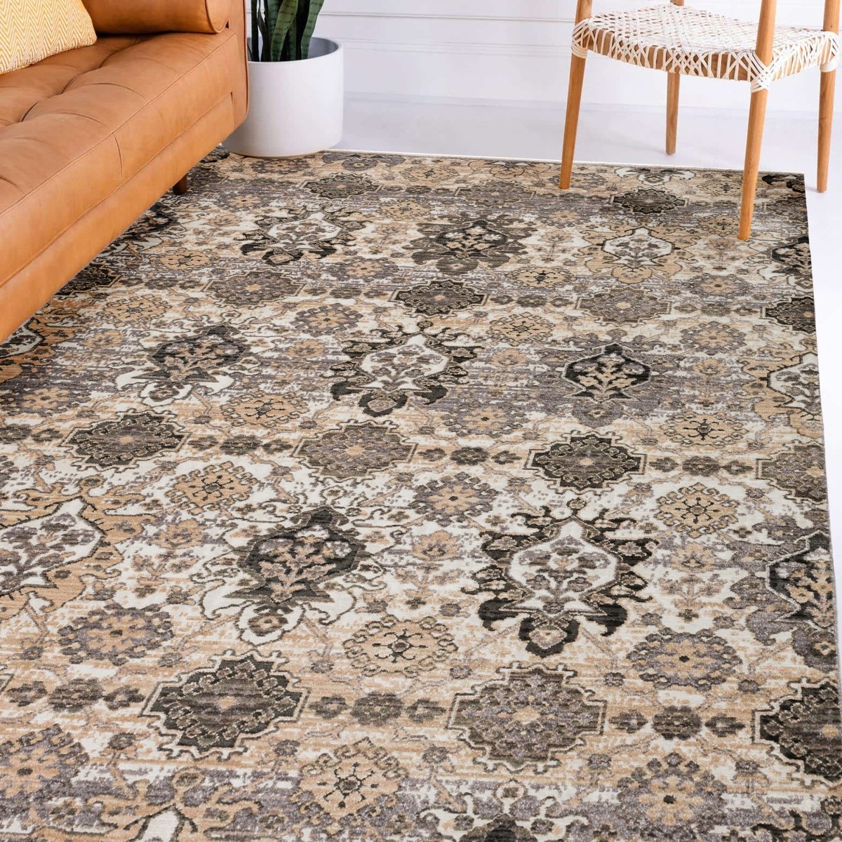 Dalyn Odessa Od7 Pewter Rug.