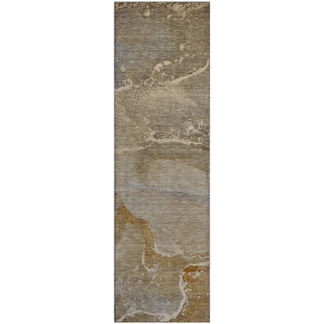 Dalyn Odyssey OY10 Chocolate Rug runner rug