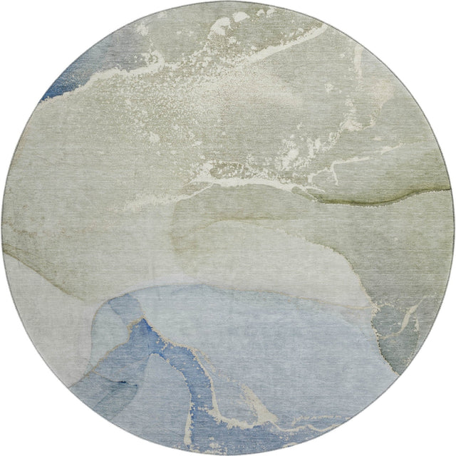 Dalyn Odyssey OY10 Sky Rug round rug