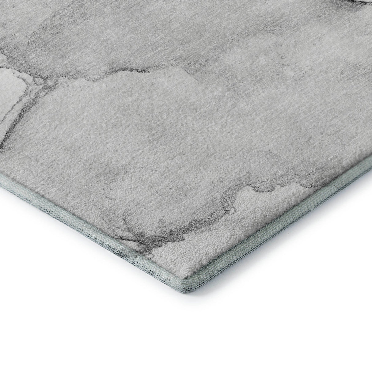 Dalyn Odyssey OY13 Gray Rug corner detail