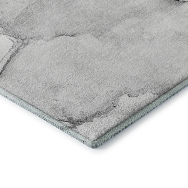 Dalyn Odyssey OY13 Gray Rug corner detail