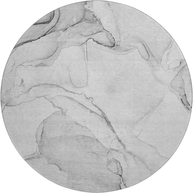 Dalyn Odyssey OY13 Gray Rug round rug