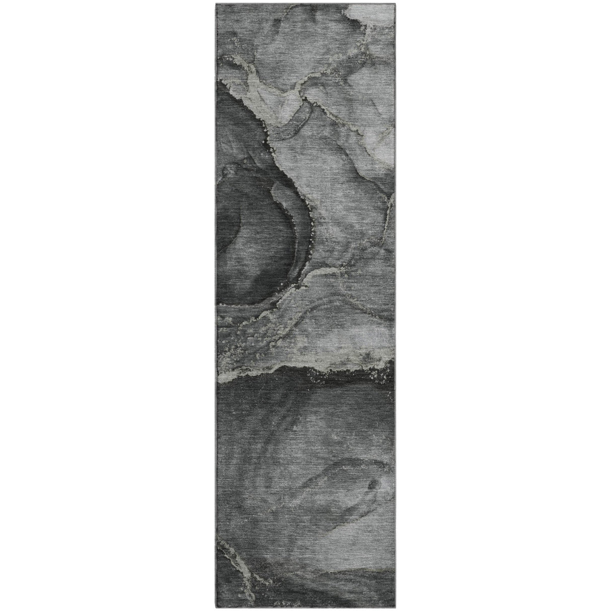 Dalyn Odyssey OY14 Charcoal Rug runner rug