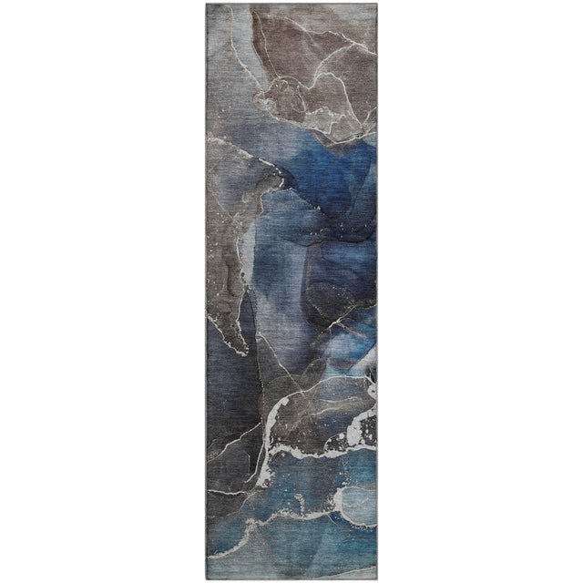 Dalyn Odyssey OY3 Blue Rug runner rug