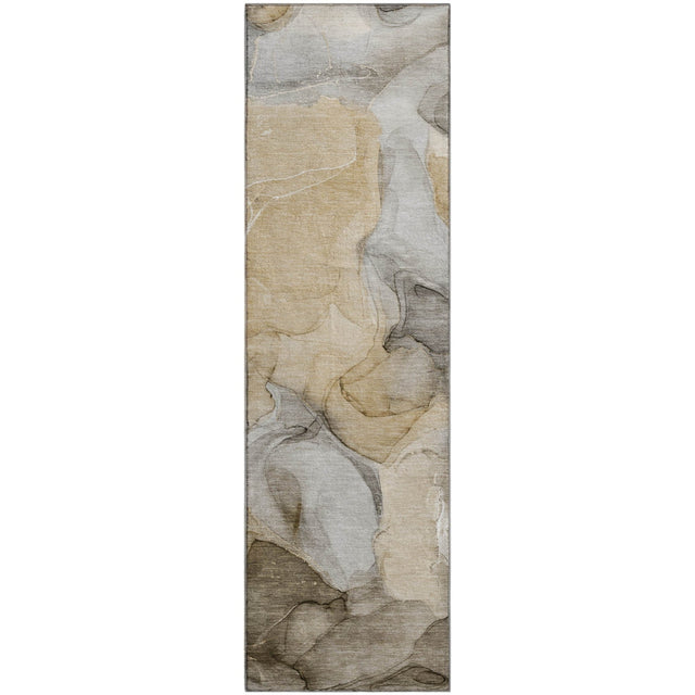 Dalyn Odyssey OY4 Taupe Rug runner rug