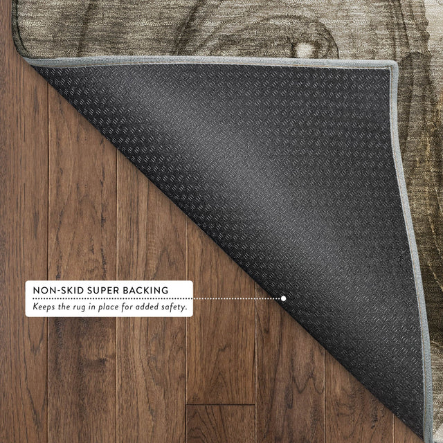 Dalyn Odyssey OY9 Beige Rug backing detail