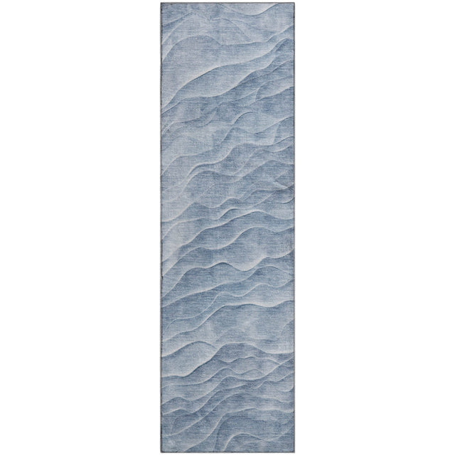 Dalyn Pacifica PA1 Denim Rug runner rug