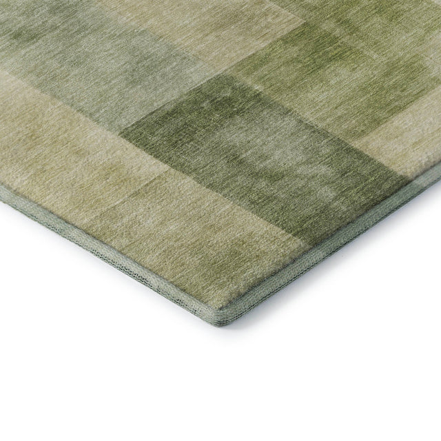 Dalyn Pacifica PA12 Aloe Rug corner detail