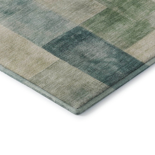Dalyn Pacifica PA12 Seafoam Rug corner detail