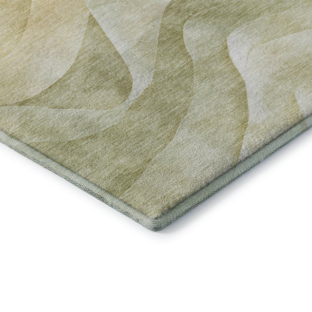 Dalyn Pacifica PA3 Aloe Rug corner detail