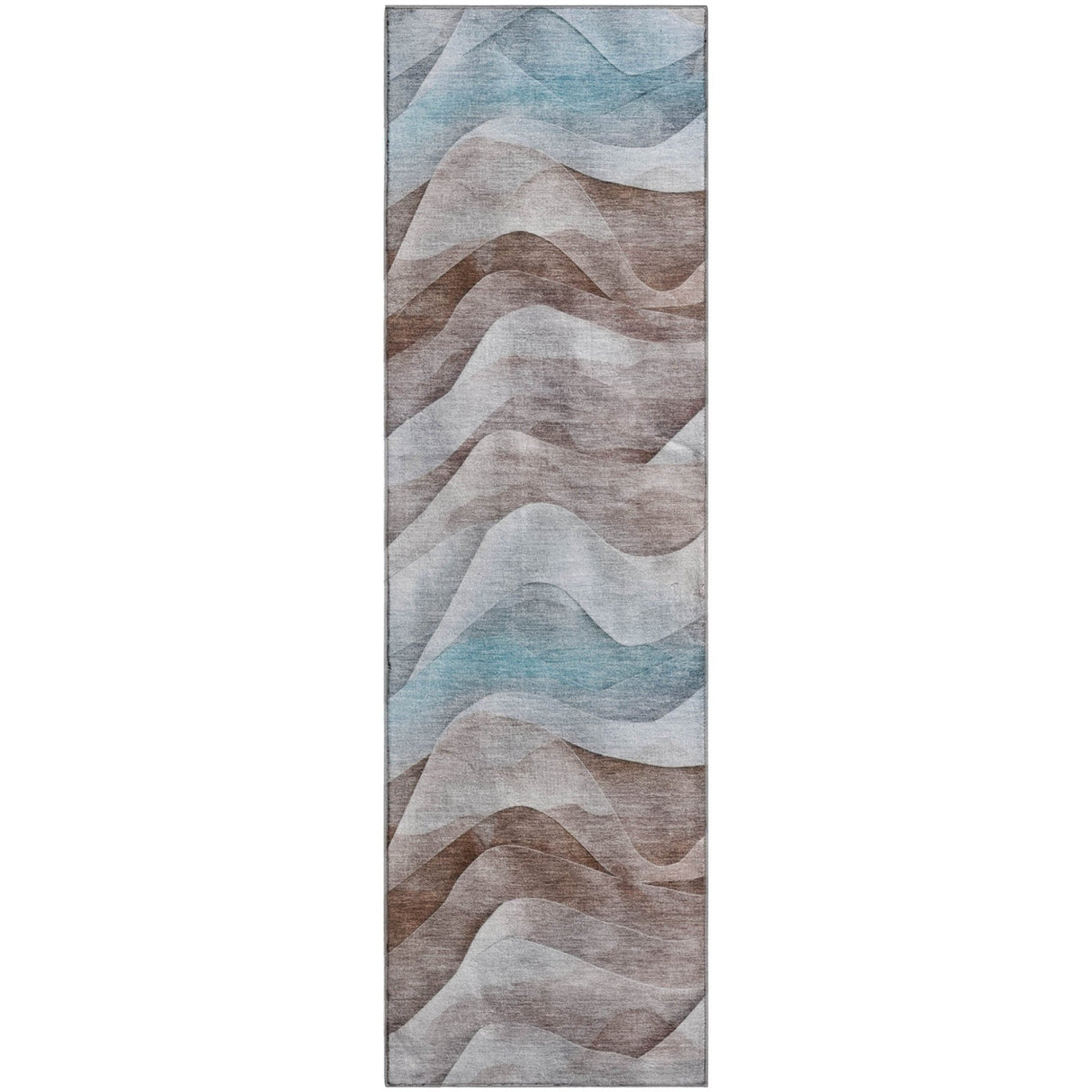 Dalyn Pacifica PA3 Mocha Rug runner rug