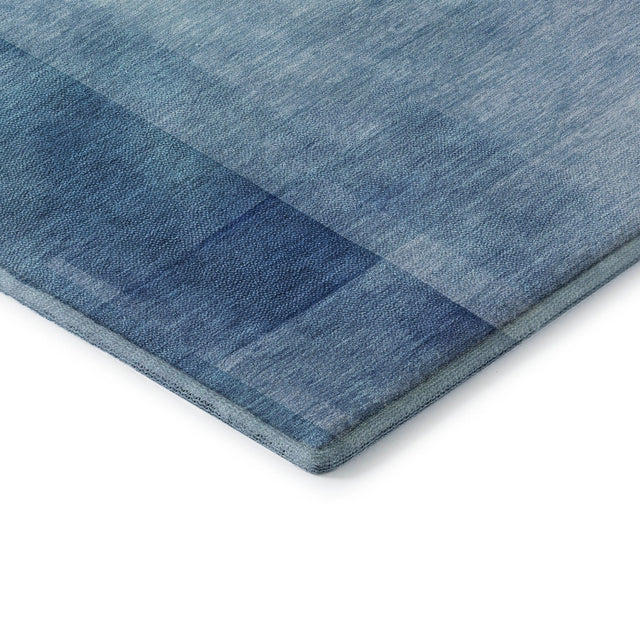 Dalyn Pacifica PA5 Blue Rug corner detail