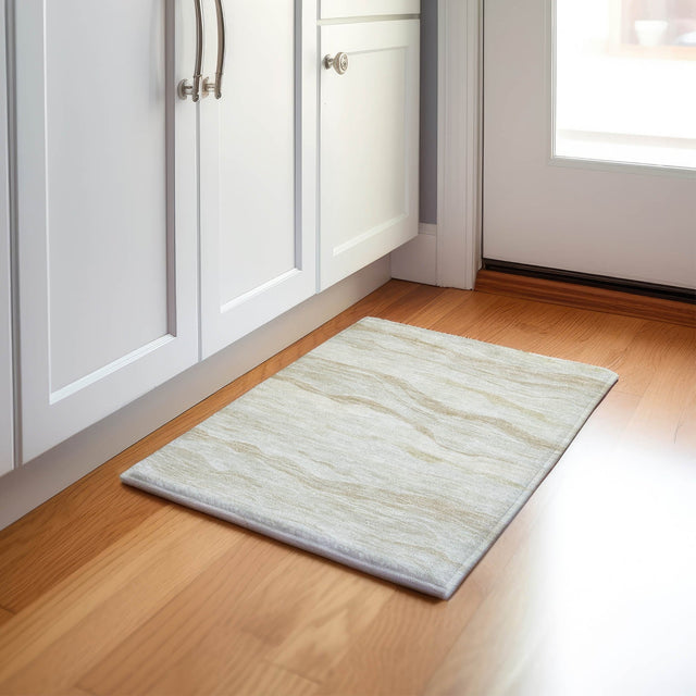 Dalyn Pacifica PA6 Beige Rug shown in a room
