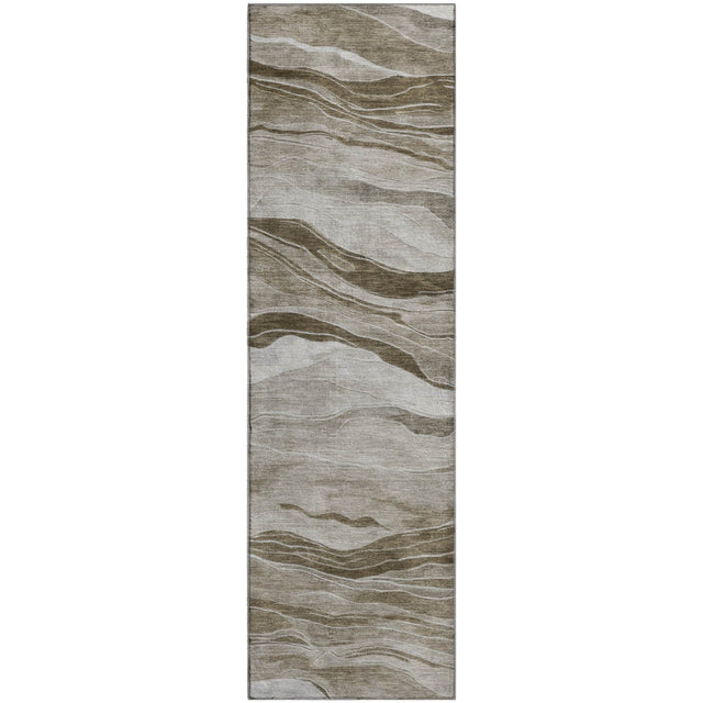 Dalyn Pacifica PA6 Brown Rug runner rug