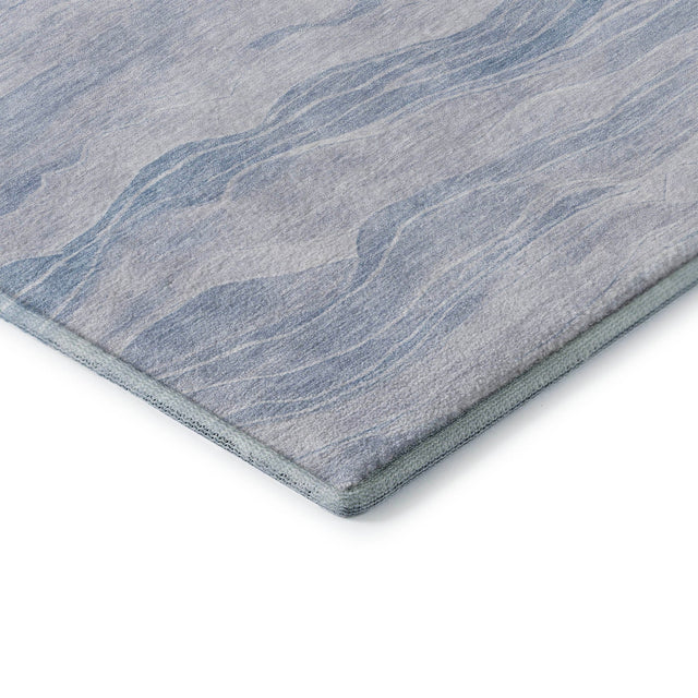 Dalyn Pacifica PA6 Sky Rug corner detail