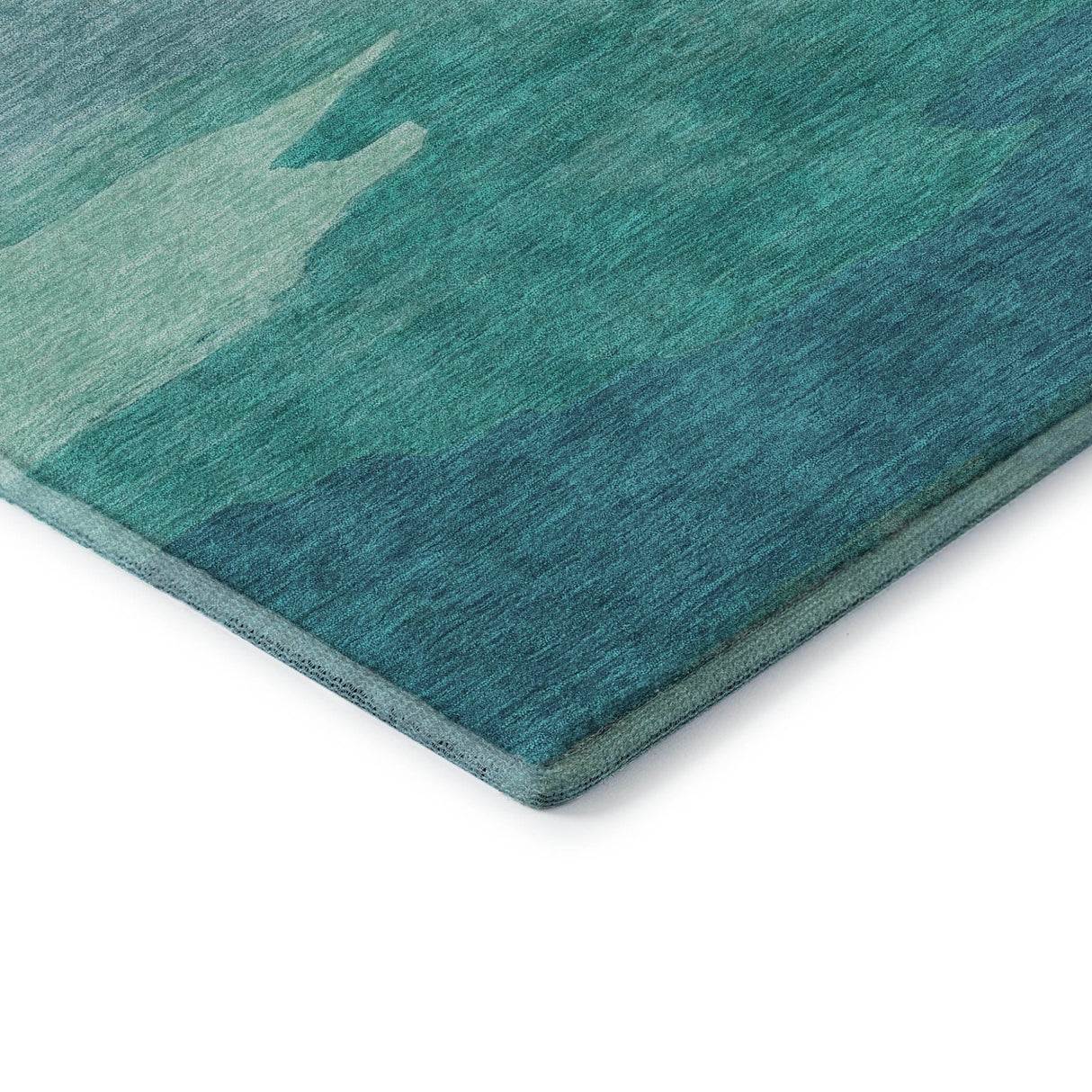 Dalyn Pacifica PA9 Turquoise Rug corner detail
