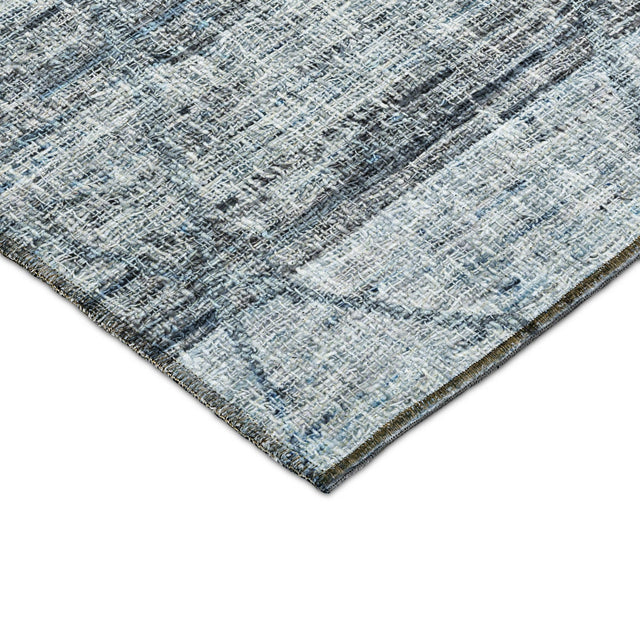 Dalyn Portico PO1 Blue Rug corner detail