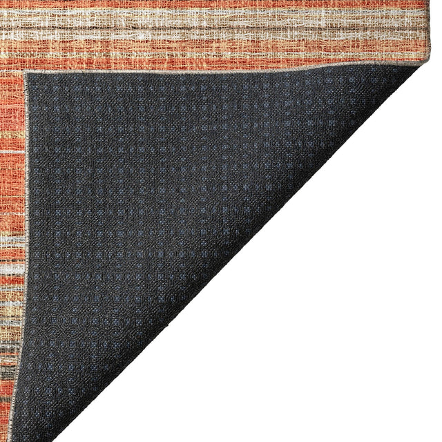 Dalyn Portico PO2 Coral Rug backing detail