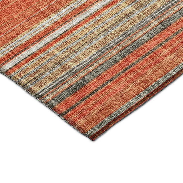 Dalyn Portico PO2 Coral Rug corner detail