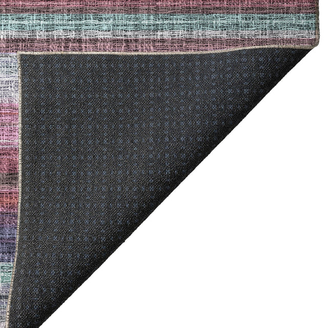 Dalyn Portico PO2 Lavender Rug backing detail