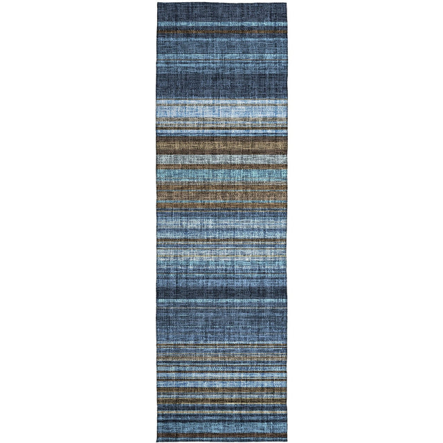 Dalyn Portico PO2 Navy Rug runner rug
