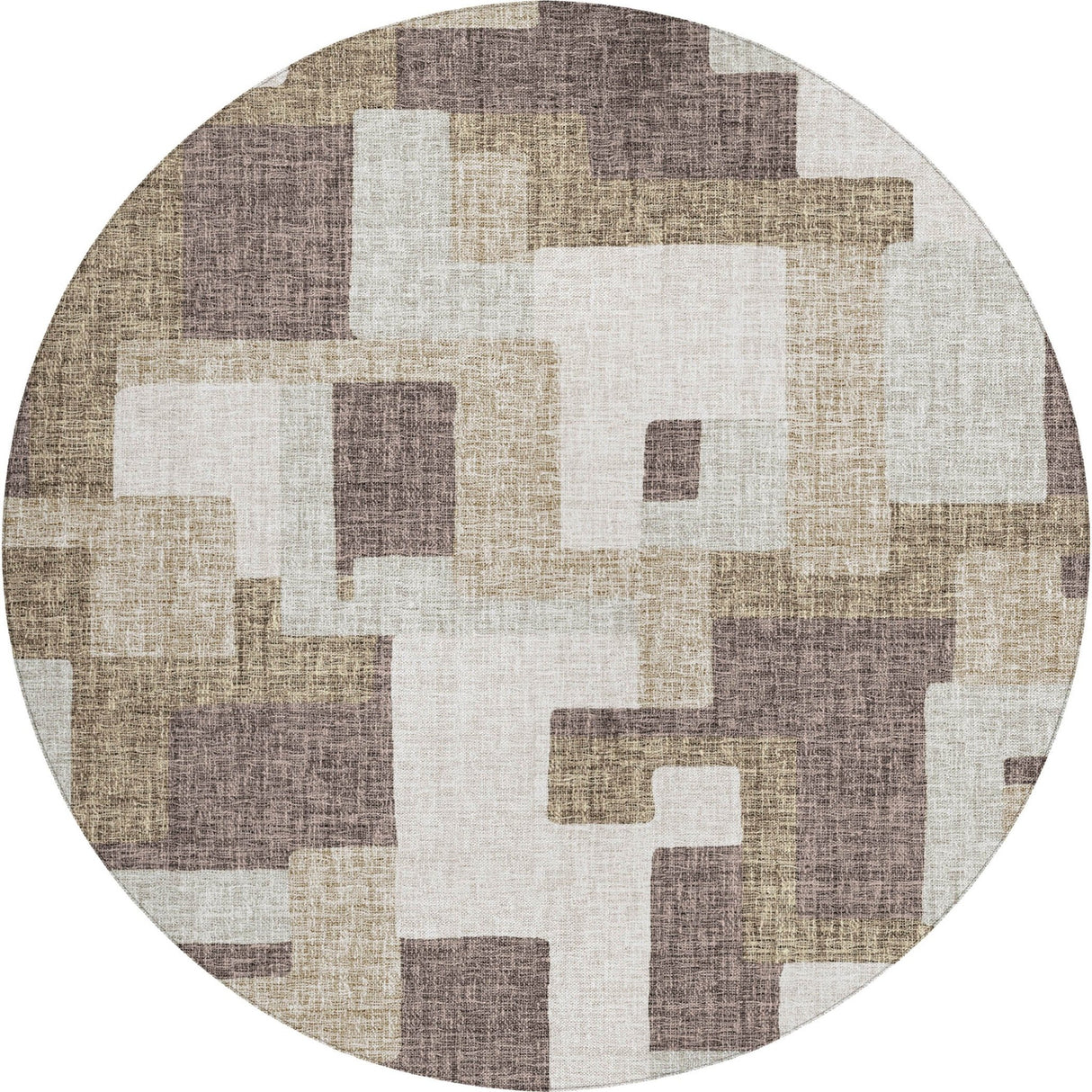 Dalyn Portico PO3 Brown Rug rectangular rug
