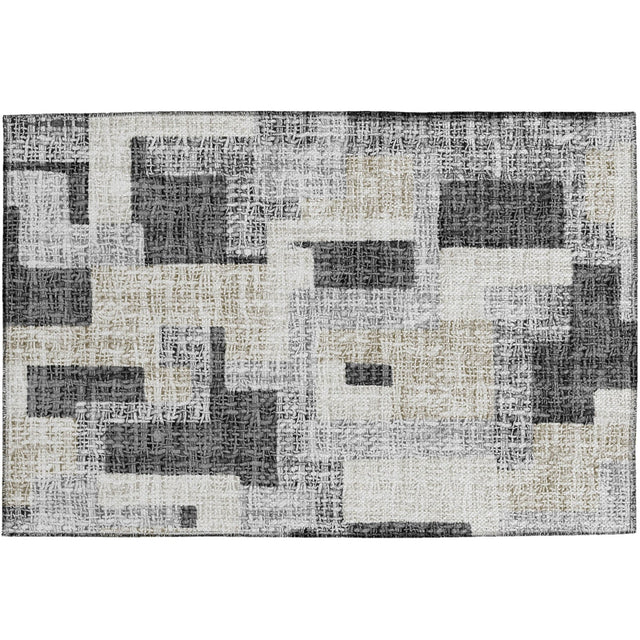 Dalyn Portico PO3 Gray Rug rectangular rug