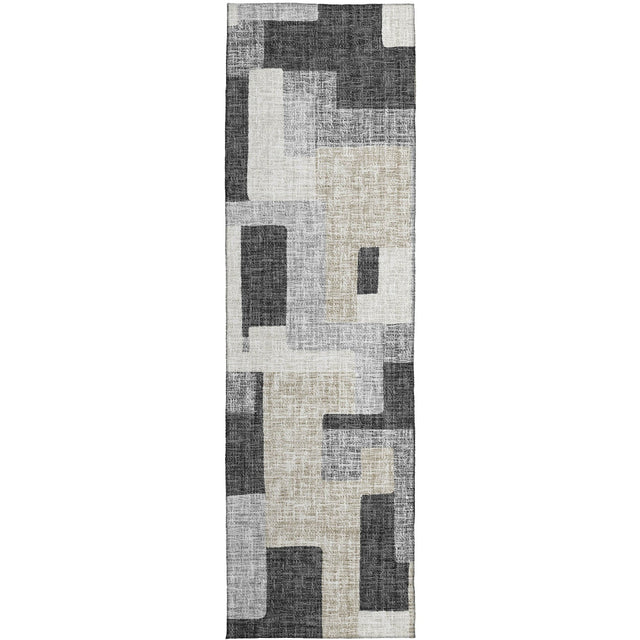 Dalyn Portico PO3 Gray Rug runner rug