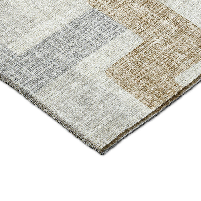 Dalyn Portico PO3 Ivory Rug corner detail