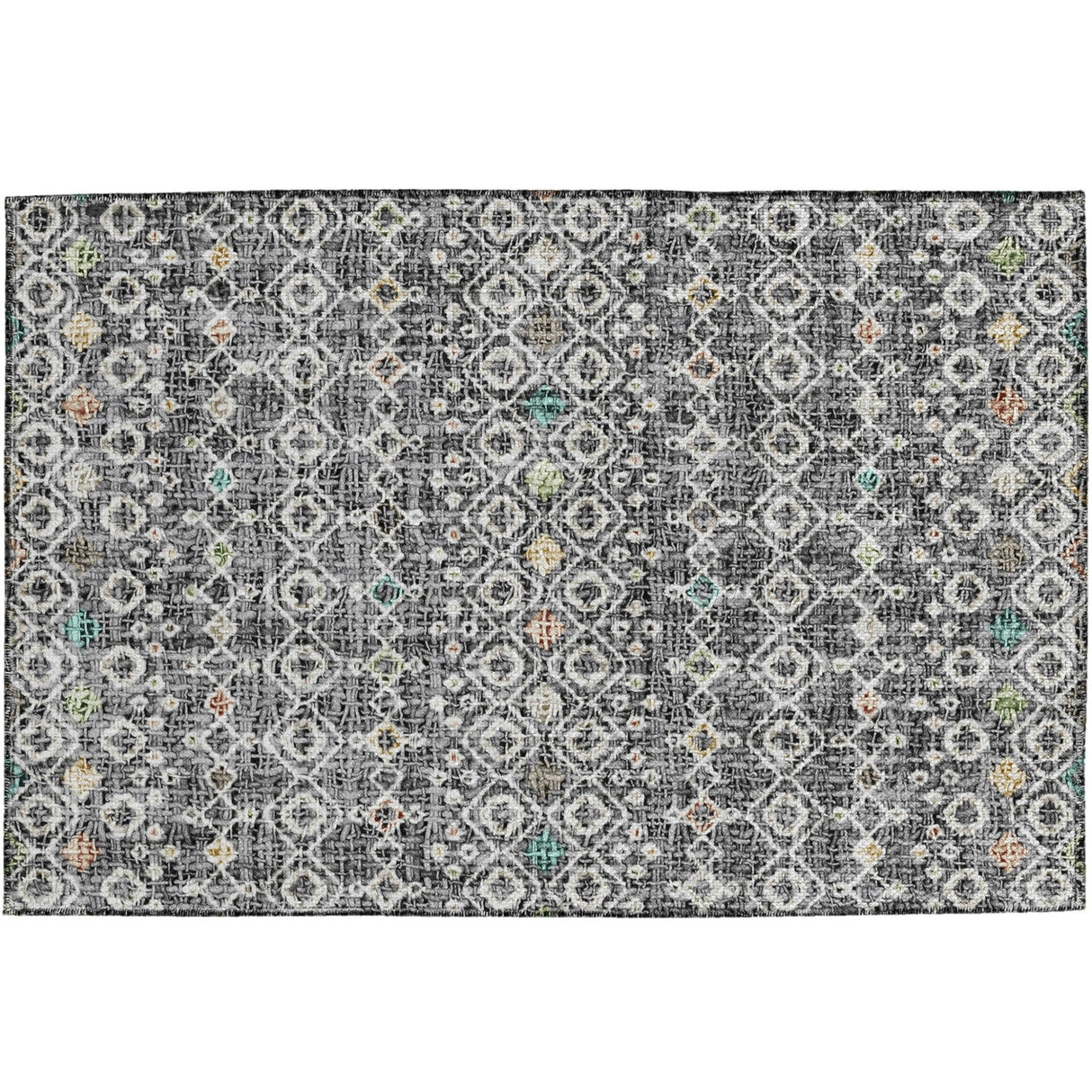 Dalyn Portico PO4 Gray Rug rectangular rug