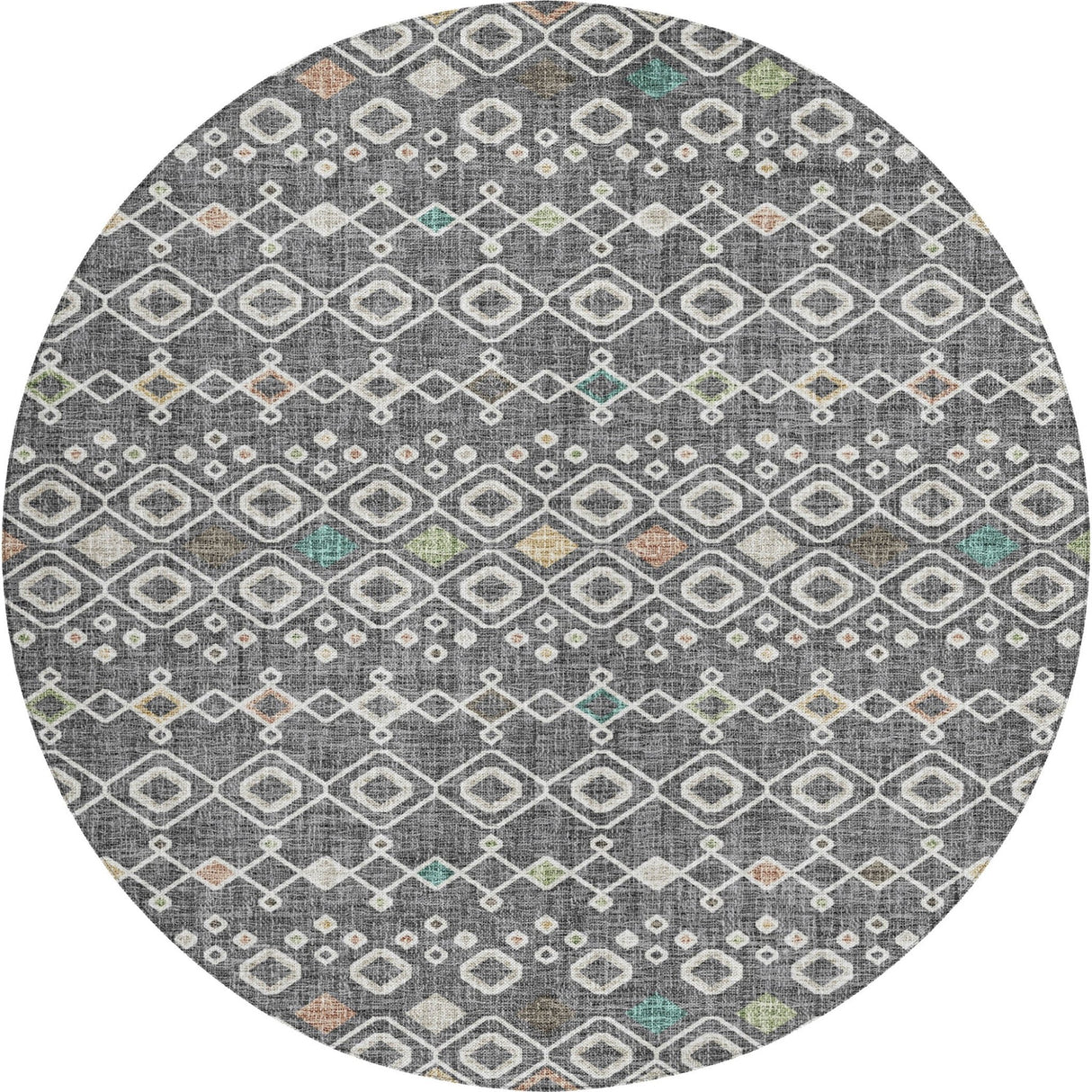 Dalyn Portico PO4 Gray Rug rectangular rug