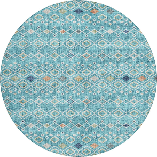 Dalyn Portico PO4 Teal Rug rectangular rug